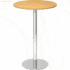 mcbuero.de Stehtisch 80cm Buche/chrom