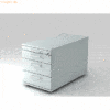 mcbuero.de Rollcontainer Solid TC mit 3 Schüben BxTxH 428x800x562mm Gr