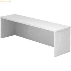 mcbuero.de Thekenaufsatz für Schreibtisch 1200x800mm Grau