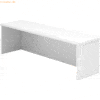 mcbuero.de Thekenaufsatz 120cm 1OH Weiß