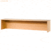 mcbuero.de Thekenaufsatz für Schreibtisch 1600x800mm Buche