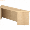 mcbuero.de Thekenaufsatz 113cm 1OH Eiche