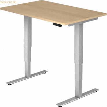 mcbuero.de Sitz-Steh-Schreibtisch elektrisch 120x80 -128