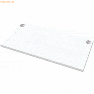 Fellowes Tischplatte Levado 160x80cm weiß
