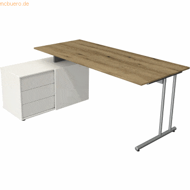 Kerkmann Komplettarbeitsplatz start up mit Schreibtisch und Sideboard