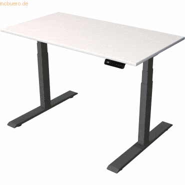 Kerkmann Steh-/Sitztisch SmartOffice elektrisch Fuß anthrazit 120x65x6
