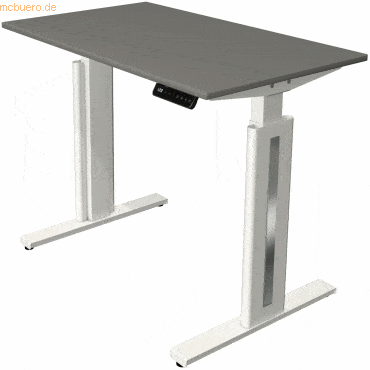 Kerkmann Sitz-/Stehtisch Move 3 fresh BxTxH 100x60x72-120cm grafit/wei