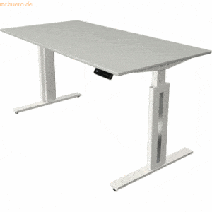 Kerkmann Sitz-/Stehtisch Move 3 fresh BxTxH 160x80x72-120cm lichtgrau/