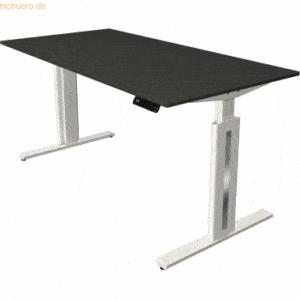 Kerkmann Sitz-/Stehtisch Move 3 fresh BxTxH 160x80x72-120cm anthrazit/