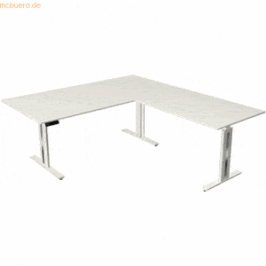 Kerkmann Sitz-/Stehtisch Move 3 BxTxH 200x220x72-120cm + Anbautisch we