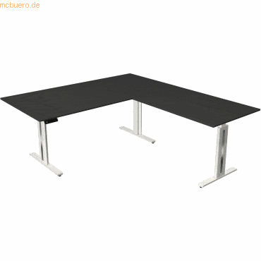 Kerkmann Sitz-/Stehtisch Move 3 BxTxH 200x220x72-120cm + Anbautisch an