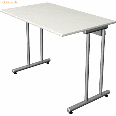 Kerkmann Schreibtisch SmartOffice C-Fuß-Gestell 100x60x75cm weiß