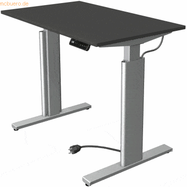 Kerkmann Sitz-/Stehtisch Move 3 BxTxH 100x60x72-120cm silber/anthrazit