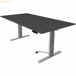 Kerkmann Sitz-/Stehtisch Move 3 BxTxH 200x100x72-120cm silber/anthrazi