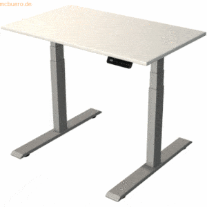 Kerkmann Steh-/Sitztisch Move 2 elektrisch Fuß silber 100x60x63-127cm