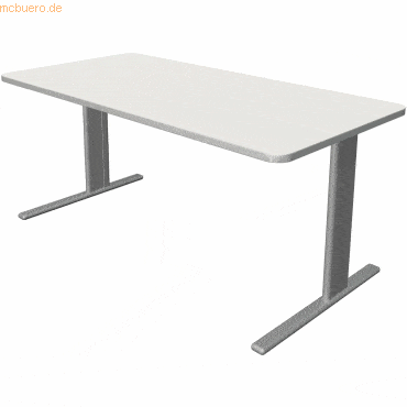 Kerkmann Schreibtisch Unic BxTxH 160x80x75cm weiß