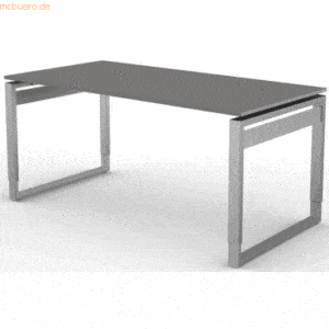 Kerkmann Schreibtisch StageOne Form 5 BxT 160x80cm grafit