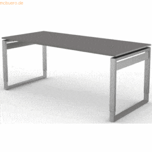 Kerkmann Schreibtisch StageOne Form 5 BxT 180x80cm grafit