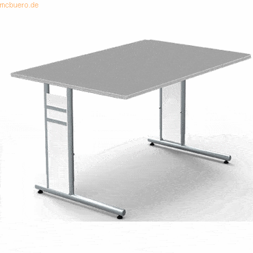 Kerkmann Schreibtisch StageOne Form 4 BxT120x80cm grafit