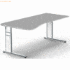 Kerkmann Freiformtisch StageOne Form 4 BxT 195x80/100cm grafit