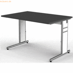 Kerkmann Schreibtisch StageOne Form 4 BxT120x80cm anthrazit