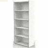 Kerkmann Ordnerregal Leonardo 80x38x183cm 5 OH weiß