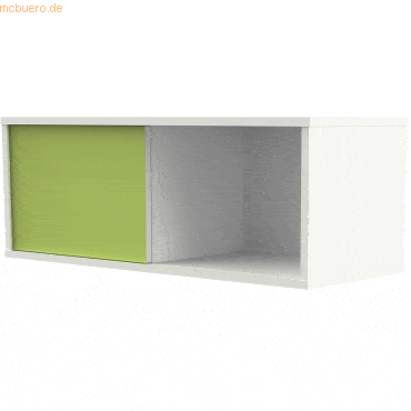 Kerkmann Schiebetürenregal Form 4 100x40x36cm 1 OH grün