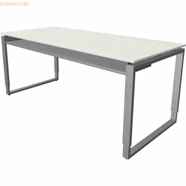 Kerkmann Schreibtisch Architekt BxTxH 180x80x75cm Bügelgestell weiß