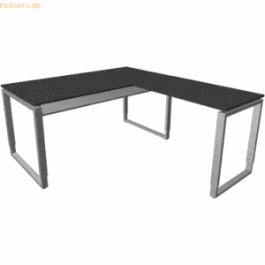 Kerkmann Schreibtisch Architekt BxTxH 160x180x75cm (mit Anbautisch) an