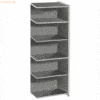 Kerkmann Anbauschrank Artline Transparent breit 5 OH BxTxH 78x38x185cm