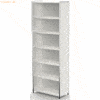Kerkmann Grundregal Artline breit 6 OH BxTxH 80x38x220cm weiß