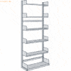 Kerkmann Bibliotheks-Regal Univers einseitig Grundfeld 100x30x225cm mi