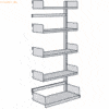 Kerkmann Bibliotheks-Regal Univers einseitig Anbaufeld 100x30x200cm mi