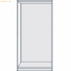 Kerkmann Büroregal Progress 500 Grundregal BxTxH 96x40x190cm leer mit