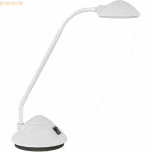 Maul LED-Tischleuchte Maularc 14 warmweiße LEDs weiß