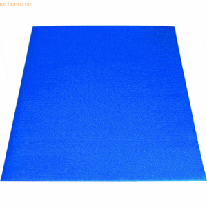 Miltex Arbeitsplatzmatte Yoga Meter Super 90 x150cm blau