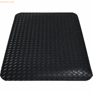 Miltex Arbeitsplatzmatte Yoga Deck Ultra 60x90cm schwarz