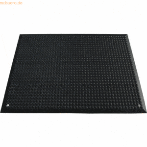 Miltex Arbeitsplatzmatte Yoga Ergo Fusion 65x95cm schwarz