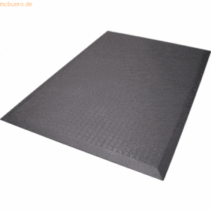 Miltex Arbeitsplatzmatte Yoga Ergo Fire mit Flachnoppen 65x95cm grau