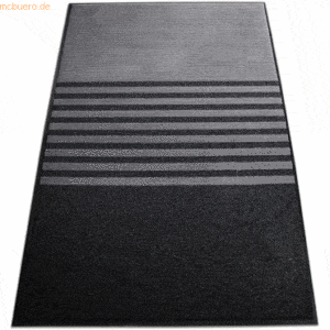 Miltex Schmutzfangmatte Eazycare Zone 67x150cm schwarz/grau