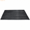 Miltex Abtretermatte Eazycare Brush schwarz 985x585mm aluminium