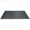 Miltex Abtretermatte Eazycare Brush schwarz 1585x785mm aluminium