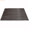 Miltex Abtretermatte Eazycare Brush braun 785x585mm aluminium