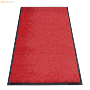 Miltex Schmutzfangmatte Eazycare Style 85x150cm A16 Clear Red