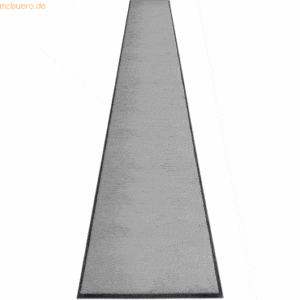 Miltex Schmutzfangmatte Eazycare Style 85x300cm A23 Grey Metal