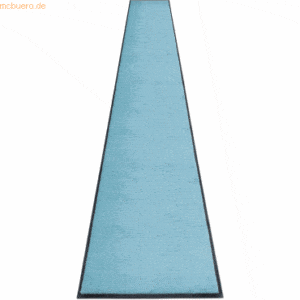 Miltex Schmutzfangmatte Eazycare Style 85x300cm A36 Light Blue