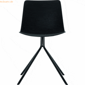 Paperflow Stuhl DN Kunststoff VE=2 Stück schwarz