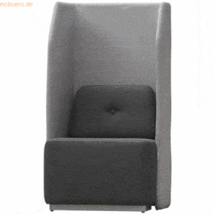 Rocada Sitzsofa Soft Einzelsitz grau