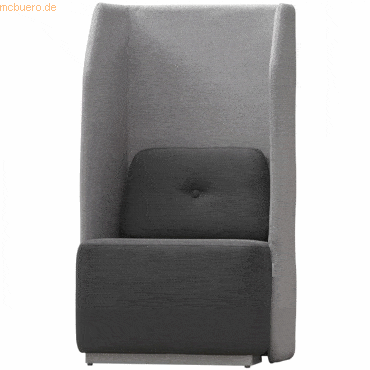 Rocada Sitzsofa Soft Einzelsitz grau