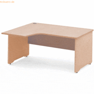 Rocada Schreibtisch Work L-Form links BxTxH 160x120x72cm melaminbeschi